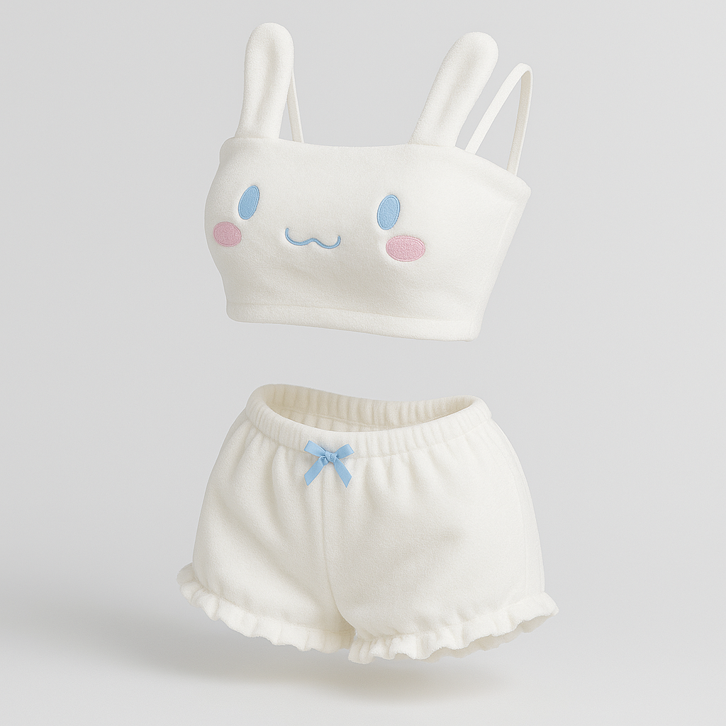 Cloud White Plushi Set