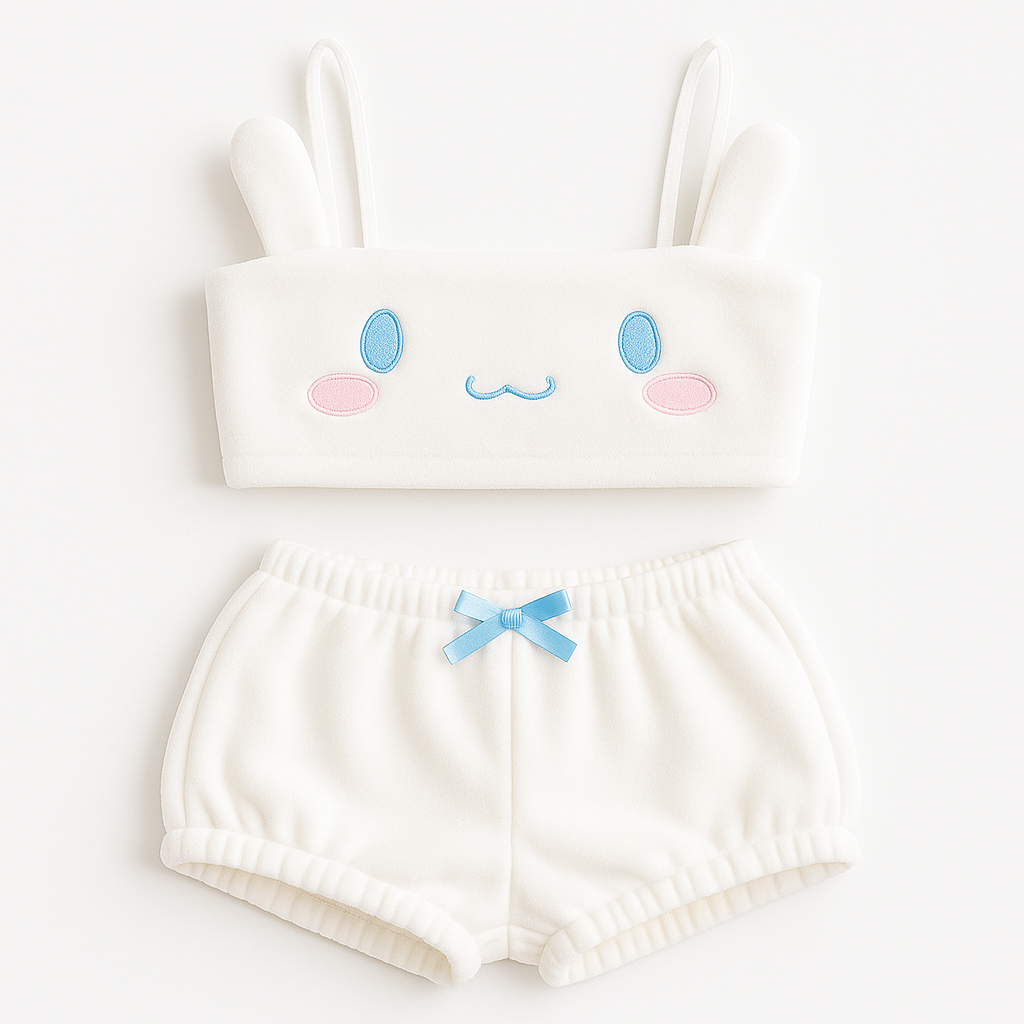 Cloud White Plushi Set