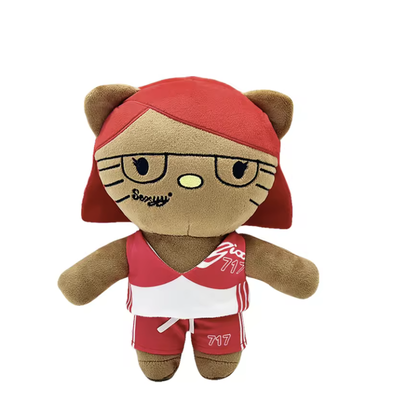 Attractive Maroon Plushi Teddy